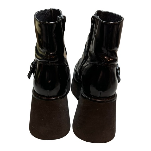 Jeffrey Campbell Wallie Chunky Platform Boots Shoes - Picture 9 of 13